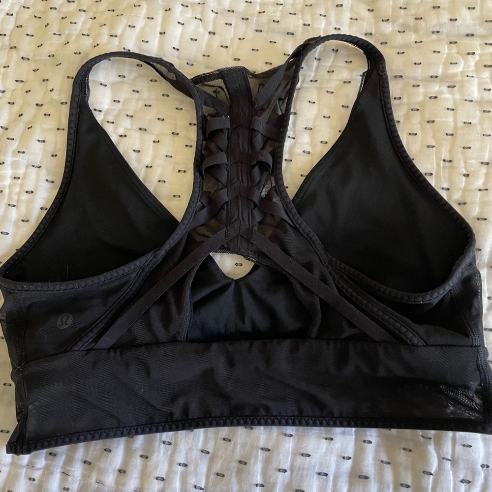 Black Sports Bra